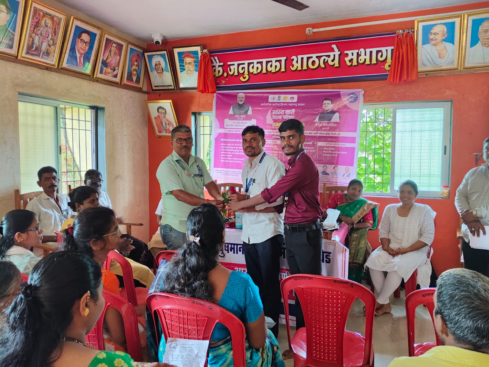  वेरवली (लांजा) येथे 'स्वस्थ नारी, सशक्त परिवार' आरोग्य शिबिराचे आयोजन; महिलांचा उत्स्फूर्त प्रतिसाद 